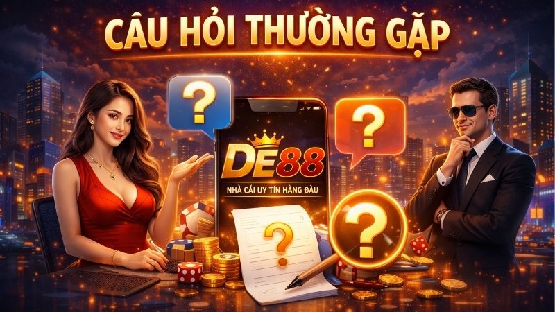 DE88 Câu hỏi thường gặp: Giải đáp mọi thắc mắc cho người mới 1 cau-hoi-thuong-gap