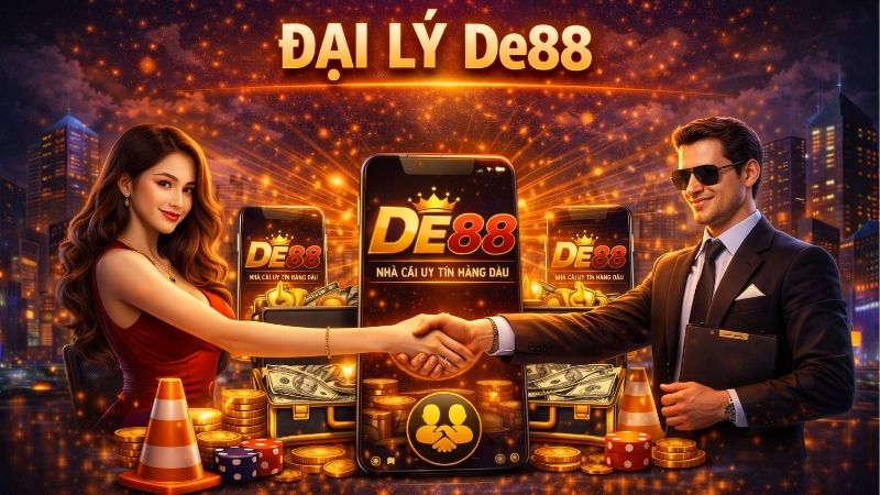 Đại lý DE88: Cơ hội làm giàu với mức hoa hồng cao nhất 2026 1 dai-ly-de88
